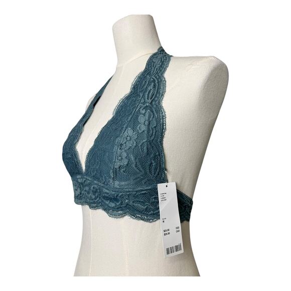 Urban Outfitters NWT Lace Bralette Bra Comfy Lingerie Peekaboo Coquette Medium - Picture 2 of 6